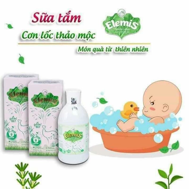 Tắm gội trẻ em thảo dược