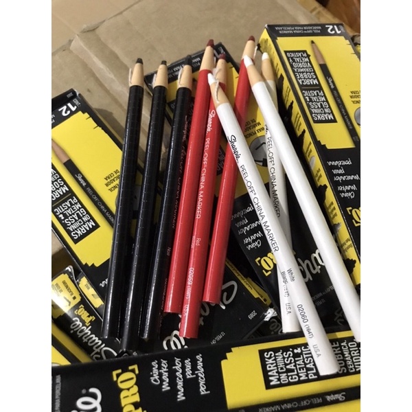 Chì đá Sharpie Pro USA chính hãng vẽ lông mày môi, Chì kẻ môi mày phun xăm