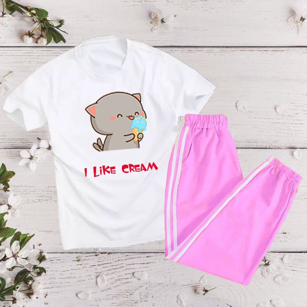 Sét Đồ Bộ Nữ Xinh Cute Quần Phối Áo Thun Nữ Form Rộng Mặc Mùa Hè, Mặc Ở Nhà, Phong Cách Teen Hàn Quốc (NHIỀU MẪU)