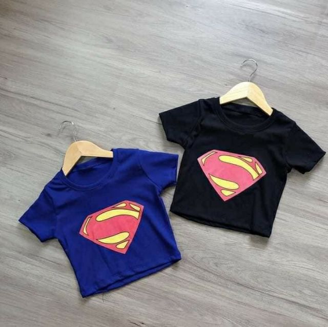 Áo croptop siêu nhân in hình ngũ giác (HÌNH THẬT 100%)