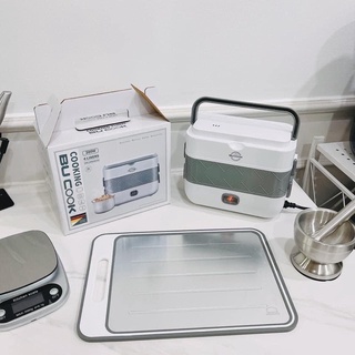Hộp cơm cắm điện 4 ngăn Bucook siêu đẹp hịn hò