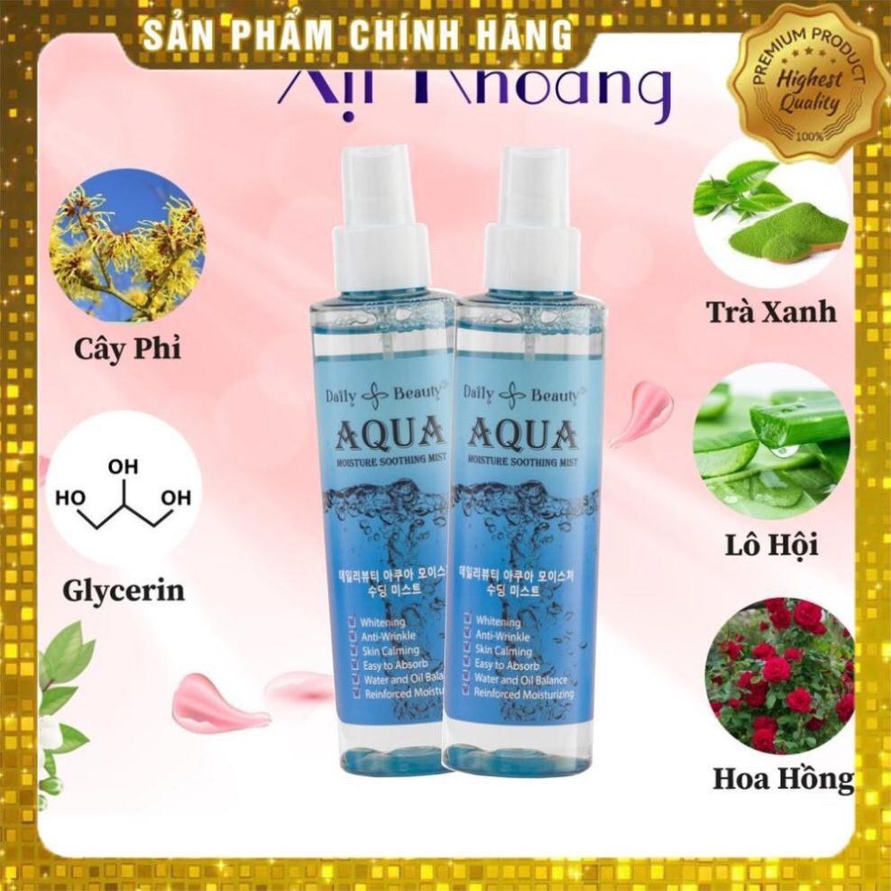 [HÀNG CHÍNH HÃNG] Xịt Khoáng Daily Beauty Aqua Moisture Soothing Mist R&B Việt Nam | BigBuy360 - bigbuy360.vn