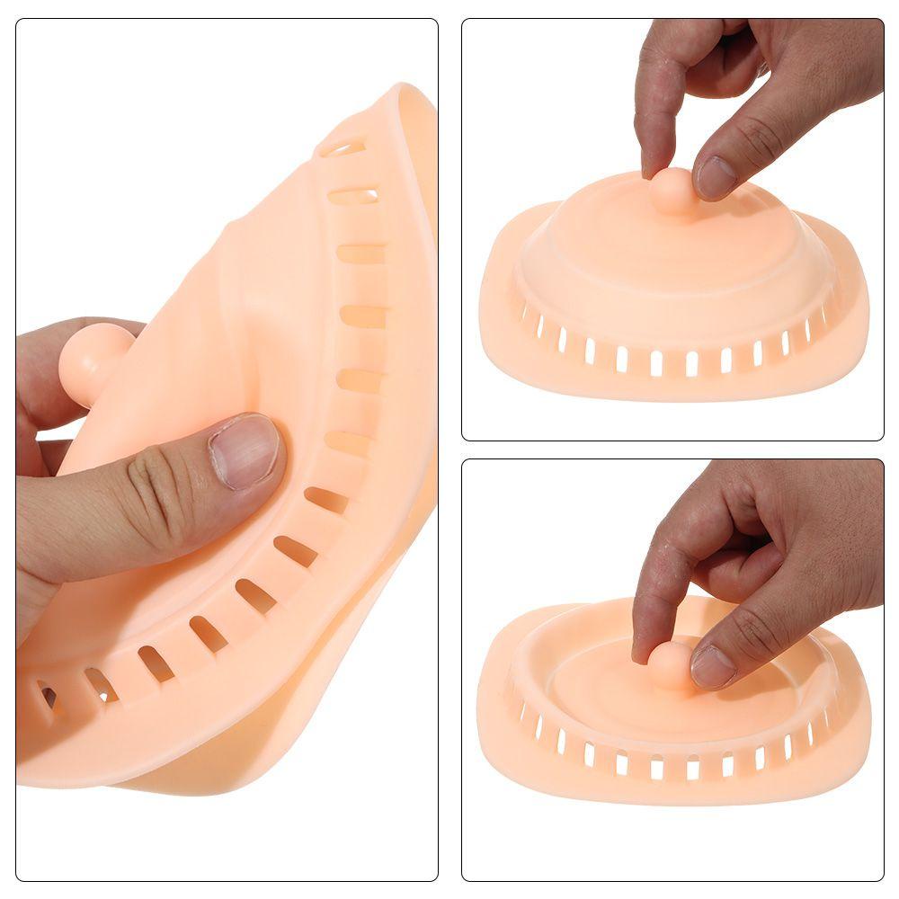 KUNHEV Nắp Đậy Cống Thoát Nước Bồn Rửa Chén / Phòng Tắm Chống Rò Rỉ Siêu Bền Ốp