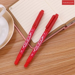 Combo bút lông dầu Zebra 2 đầu MO 120 - không xóa được - 1 cái dạ kính - bút lông dầu cao cấp - HOKAMI STORE