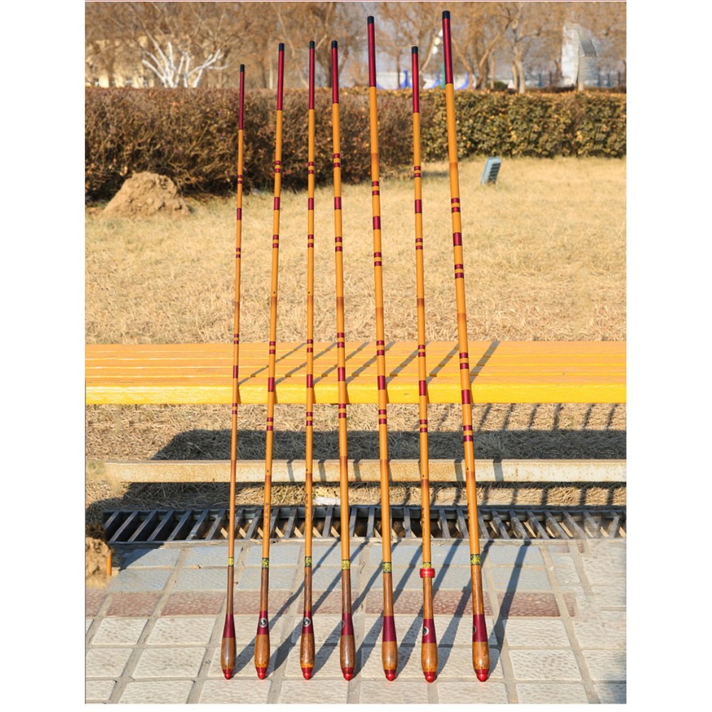 Cần câu tay carbon siêu nhẹ xoắn toàn thân 4H vân gỗ- cần tay số 66  -giá rẻ-