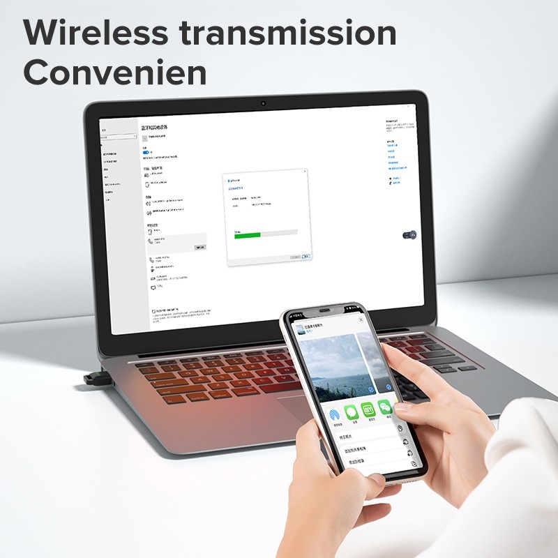 Thiết Bị Truyền Nhận Bluetooth 5.0 llano Cho Máy Tính