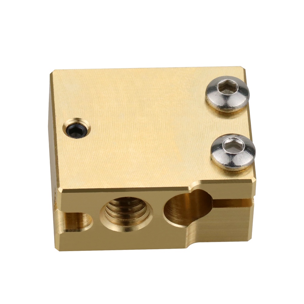 Khối Đồng Thau Cảm Biến Nhiệt E3D PT100 3D 24x20x12mm Cho Máy In 3D