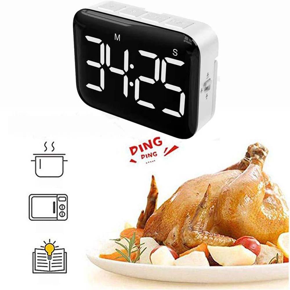 Đồng Hồ Hẹn Giờ Nấu Ăn Màn Hình LCD Tiện Dụng Cho Nhà Bếp