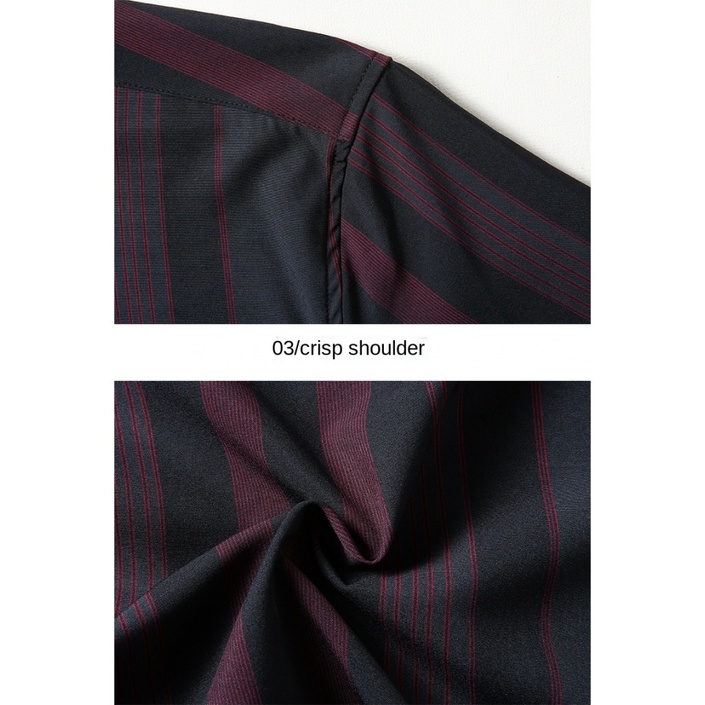 Áo Sơ Mi Nam Ngắn Tay Họa Tiết Kẻ Sọc Size L-10XL