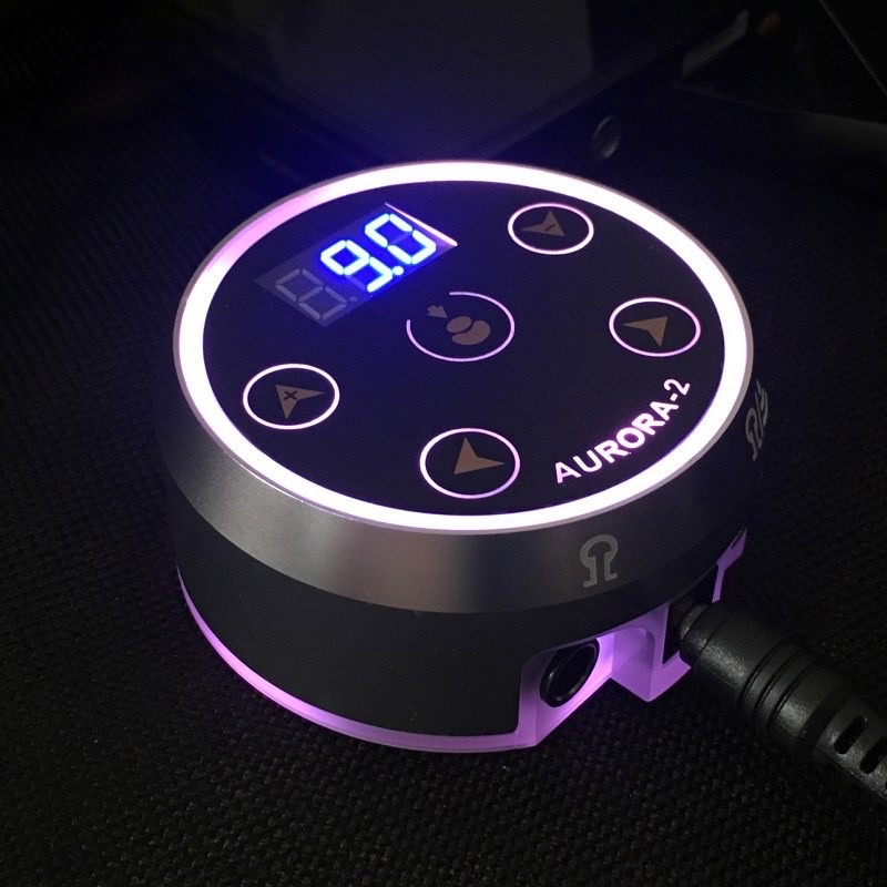 Bộ Nguồn Aurora-2 Cho Máy Xăm Có Màn Hình LED Cảm Ứng