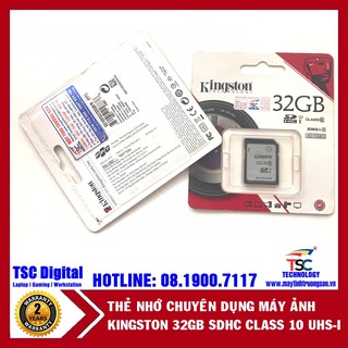 Mua Thẻ Nhớ KINGSTON 32GB SDHC CLASS 10 UHSI 45MB/S_SD10VG2/32GBFR