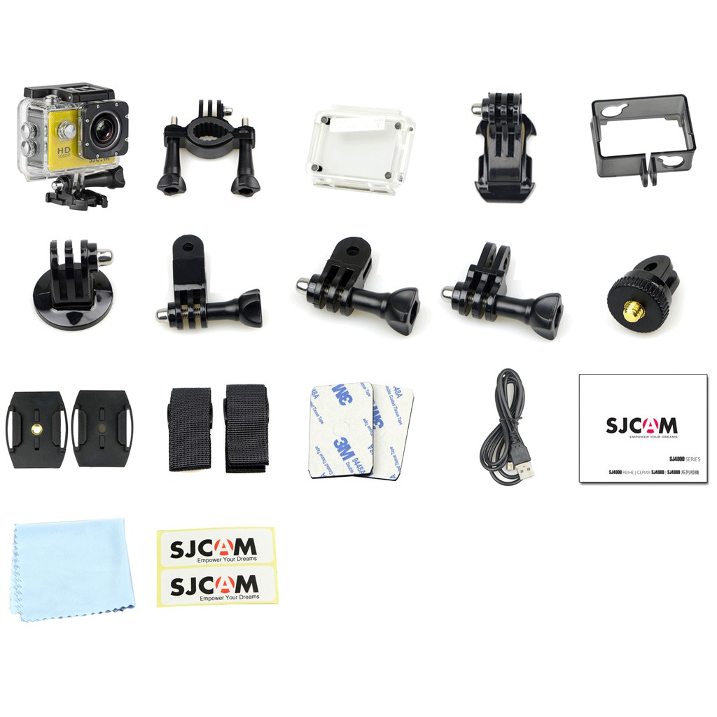 Camera thể thao SJCAM SJ4000 LCD 2 INCH - Hàng chính hãng | BigBuy360 - bigbuy360.vn