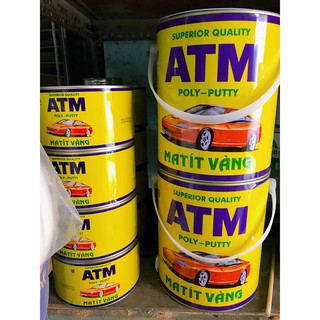 Matit vàng ATM + Chất pha matit vàng ATM.