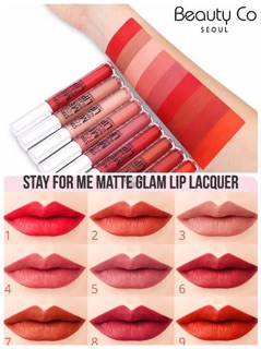 Son STAY FOR ME MATTE LIPSTICK GLAM