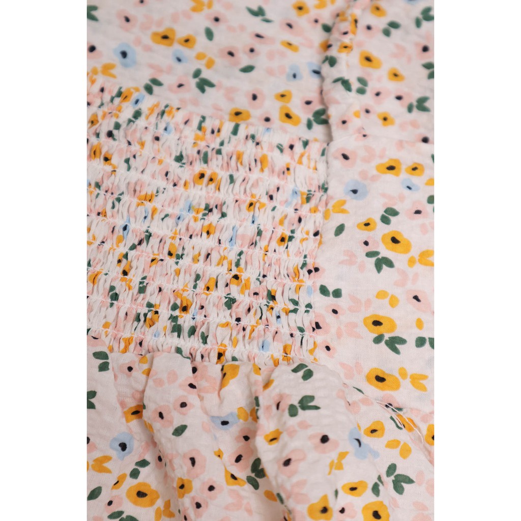 Đầm dài hai dây bo chun sau lưng ELLIE DRESS | BigBuy360 - bigbuy360.vn