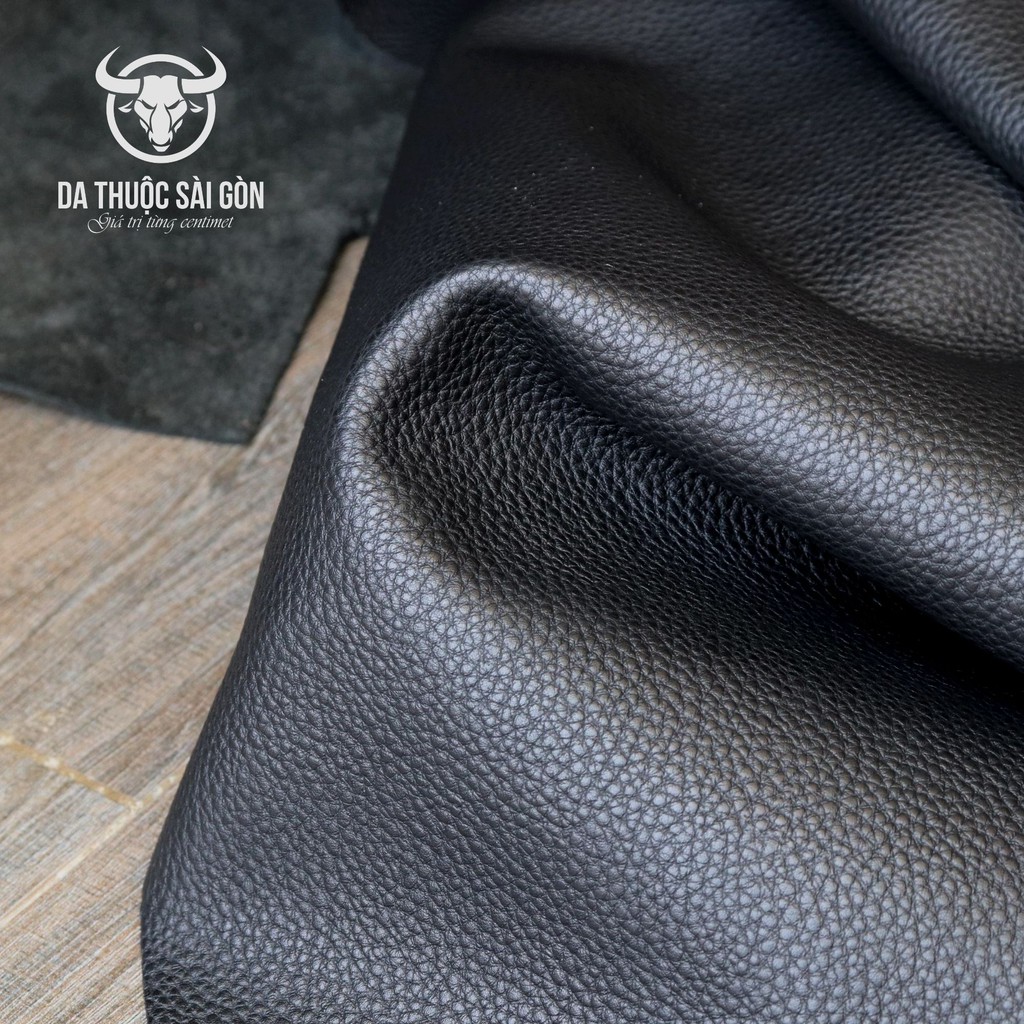 10 Pia da Sago màu đen thương hiệu Da Thuộc Sài Gòn - Da làm túi xách