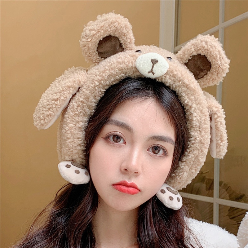 Băng Đô Nhồi Bông Hình Doraemon Dễ Thương Cho Bé