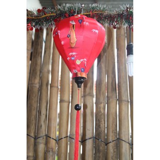 Đèn Lồng Phi Hoa hoạ tiết 3D, chống nước siêu bền(30cm)