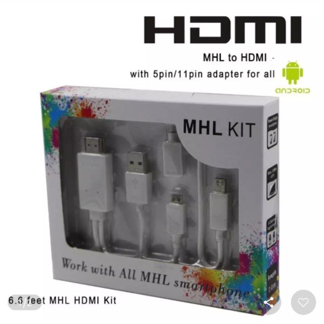 Cáp HDMI đa năng từ điện thoại ra tivi