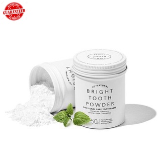 Bột trắng răng bright tooth powder so'natural - 50g
