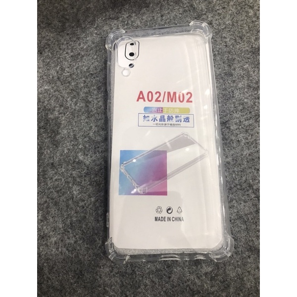 [freship] ốp lưng samsung A02 M02 chống sốc-ốp trong chống sốc (ảnh thật)