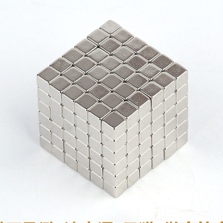 Nam châm vuông Đồ chơi buckyballs neocube 5mm - 216v