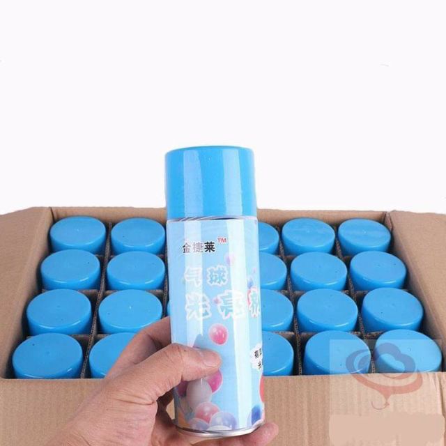 Chai xịt giữ màu bóng bay
