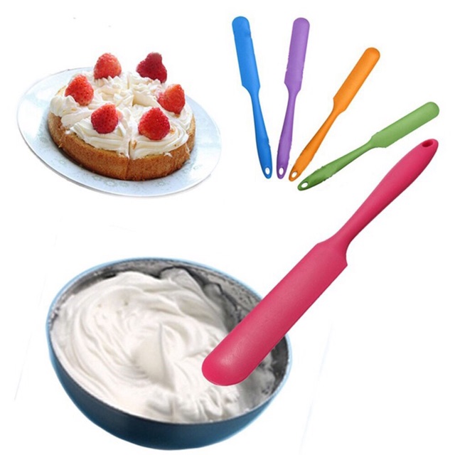 Spatula silicone thẳng 25cm