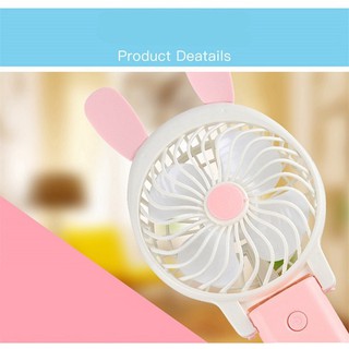 Quạt Sạc Usb Mini Cầm Tay Siêu Êm