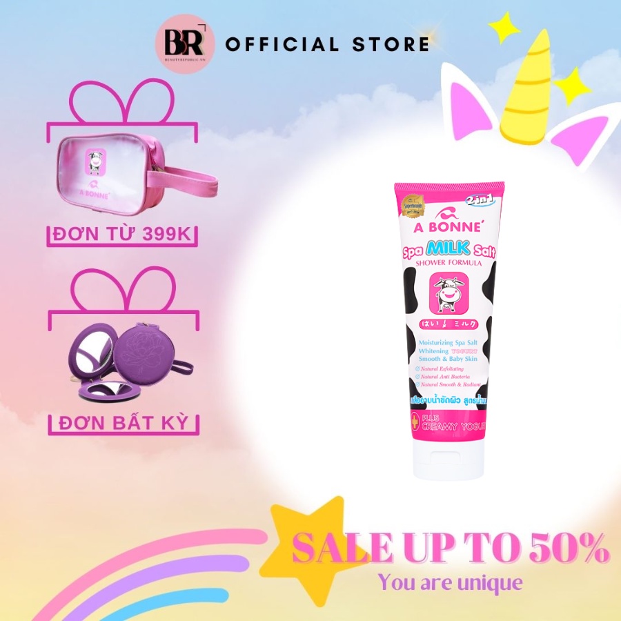 Muối tắm spa Abonne tuýp 350g