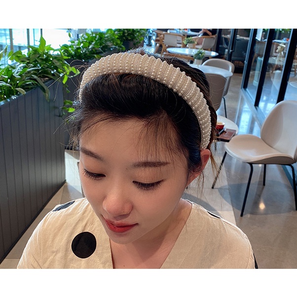 Cài Tóc Đính Đá Và Ngọc Trai Nhân Tạo Thiết Kế Mới Thanh Lịch Dành Cho Cô Dâu