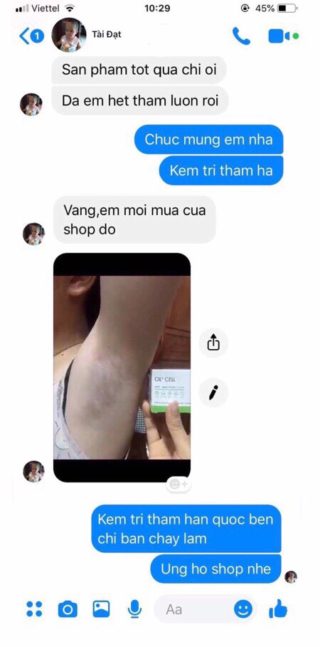 KEM HÚT THÂM NÁCH,NHŨ HOA,BẸN,MÔNG,ĐẦU GỐI...OL+CELL | BigBuy360 - bigbuy360.vn