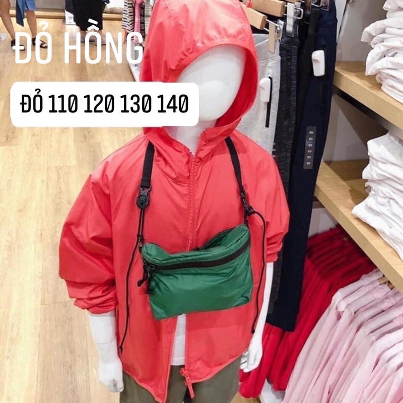 Áo gió trẻ em chính hãng uniqlo Nhật