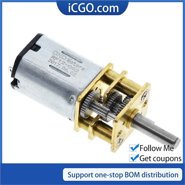 DC 6V 30RPM 200RPM N20 Mini Micro Metal Gear Motor với Gearwheel DC Motors GA12-N20