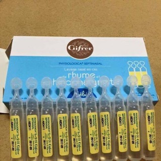 Nước muối sinh lý Pháp hồng, xanh, vàng