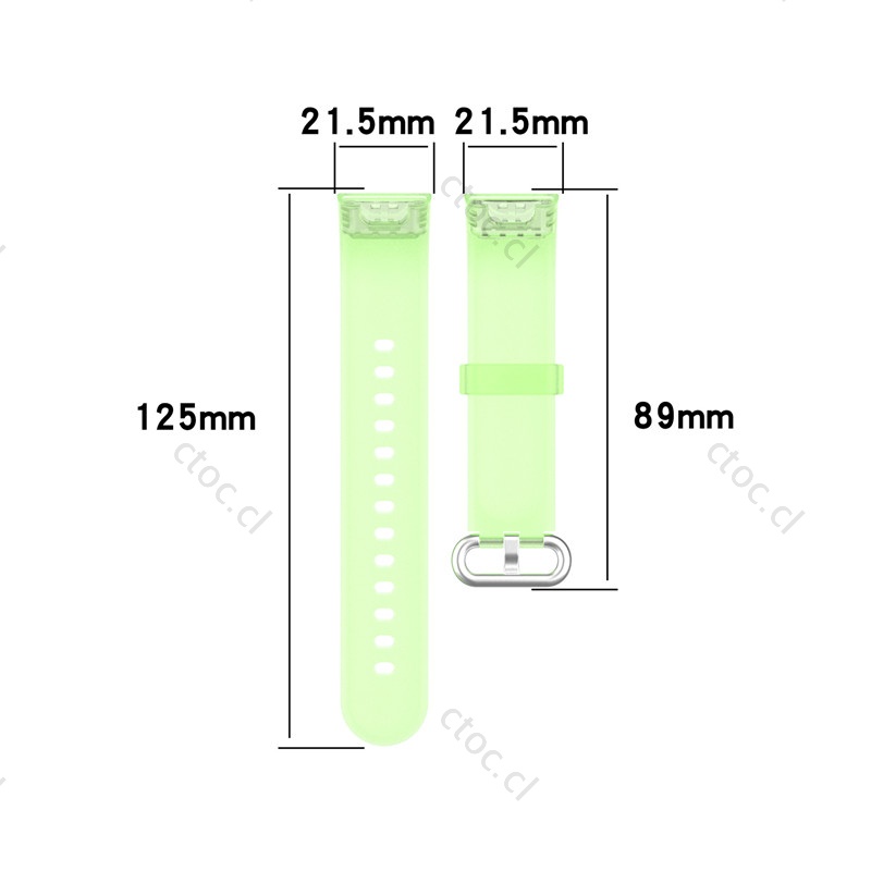 Dây Đeo Thay Thế Chất Liệu Silicon Màu Trơn Cho xiaomi mi watch lite