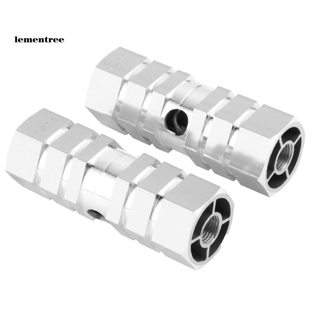 Set 2 thanh gác chân trục lục giác hợp kim nhôm dành cho xe đạp