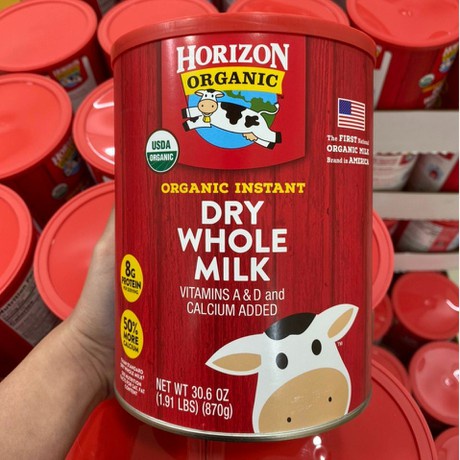Sữa Tươi Dạng Bột Horizon Organic 870g – Mỹ