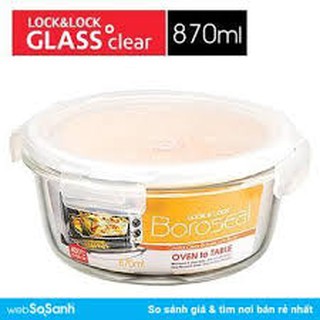 HỘP THỦY TINH LOCK&LOCK 870ML