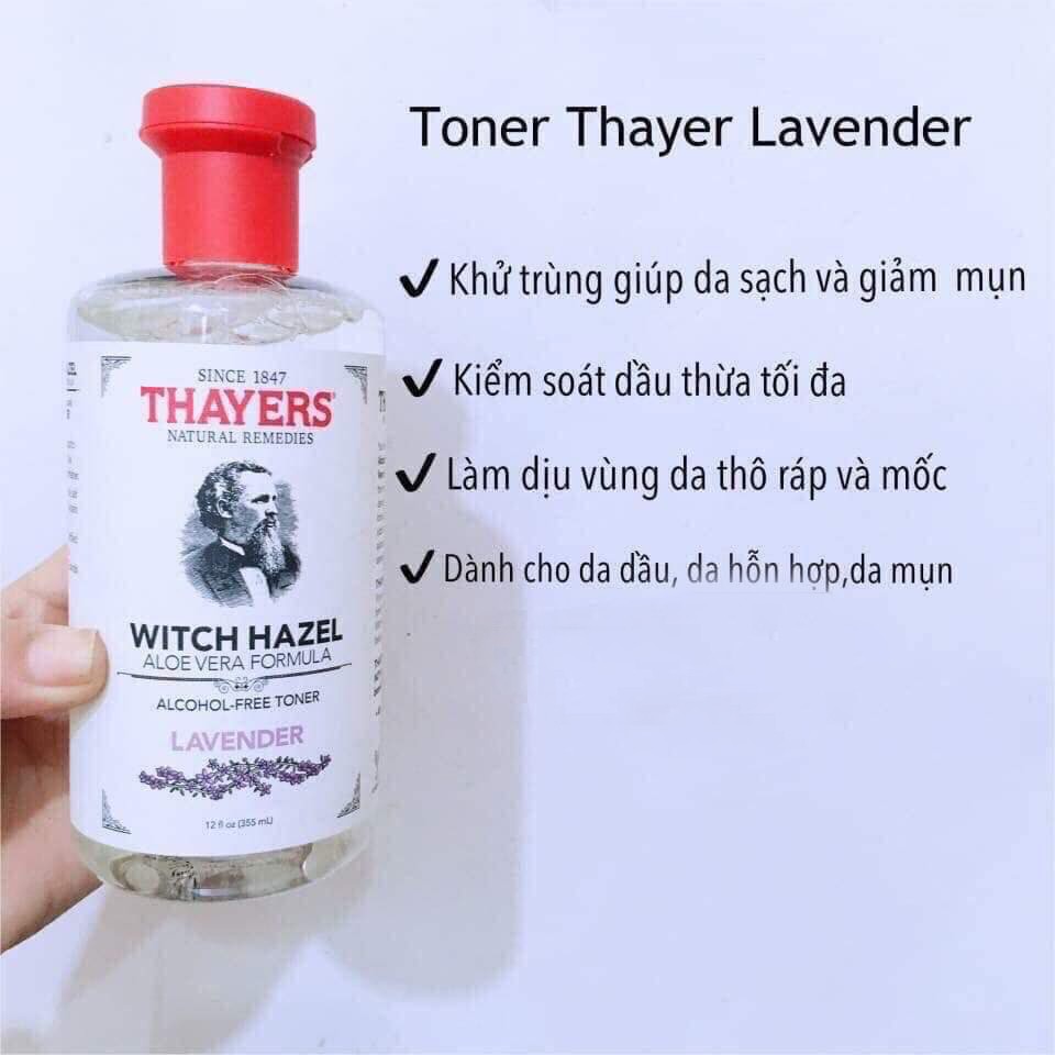 Nước hoa hồng Thayers Lavender - Cila House