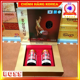 Cao hồng sâm linh chi cô đặc Nonghyup hàn quốc Set 2 lọ, Korea Boss