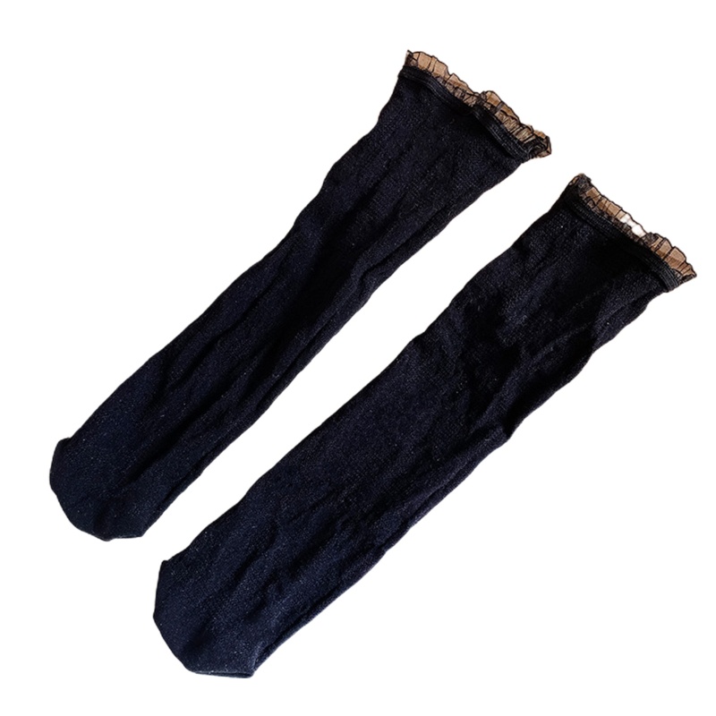 Xixi Vớ Ren Hoa Dài Tới Gối Phong Cách Lolita Ngọt Ngào Cho Nữ