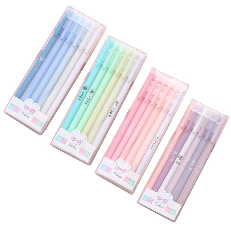 ✿ Set 6 Bút Bi Ngòi 0.5mm Ngộ Nghĩnh