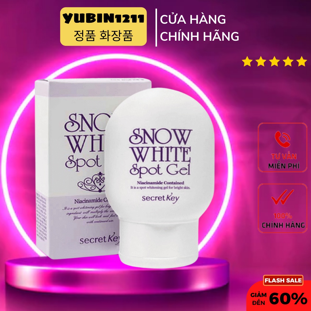 Gel Giảm Thâm Secret Key Snow White Spot Gel (65g)