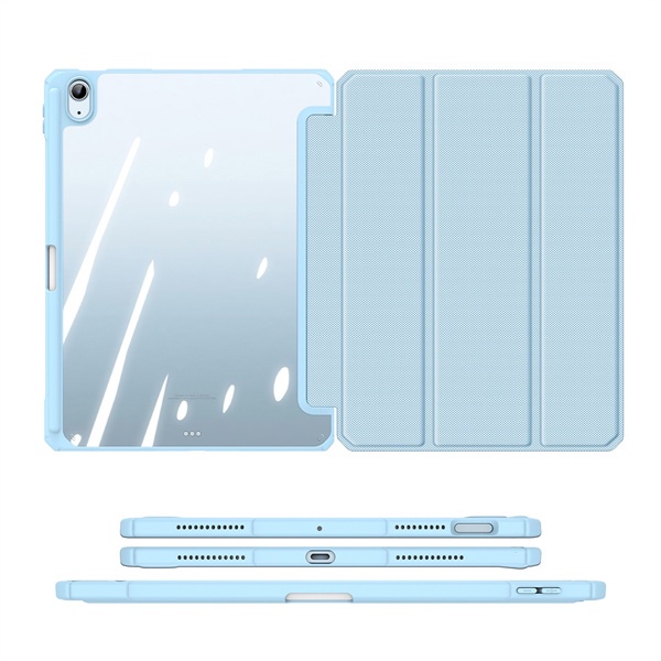 Bao da DUX DUCIS cho iPad Air 5 (M1-2022)/ iPad Air 4 (10.9 inch-2020) - Mặt lưng trong, Có Khay Đựng Bút (DÒNG TOBY)