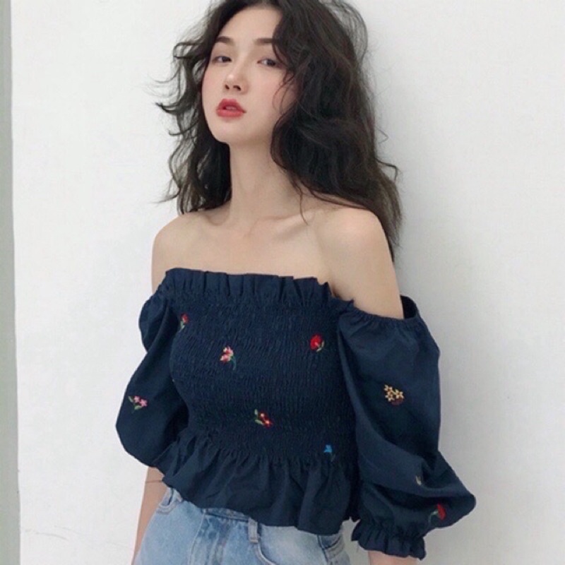 áo tay lỡ trễ vai