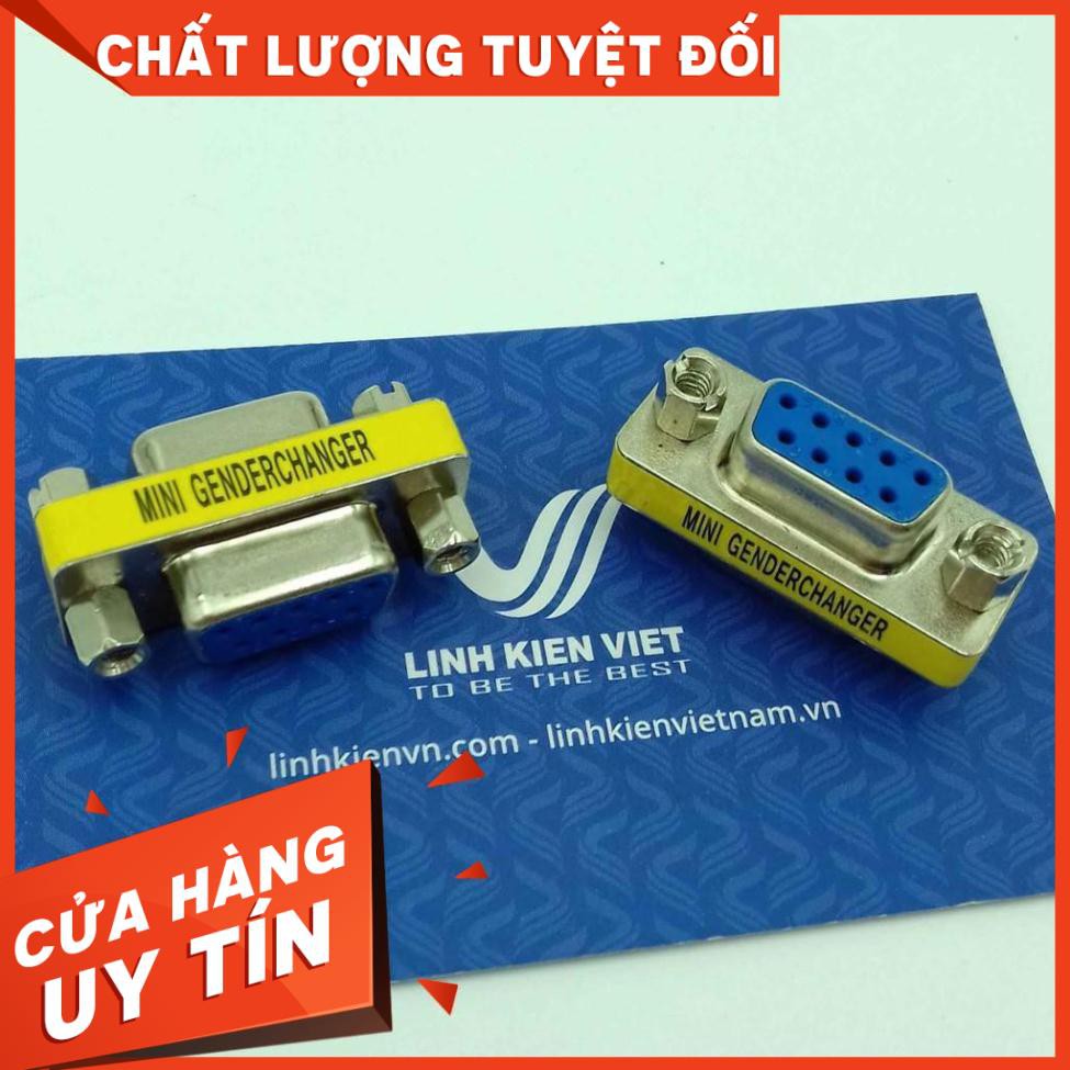 Đầu nối RS232 DB9 cái cái / Đầu nối DB9 cái cái - I6H8