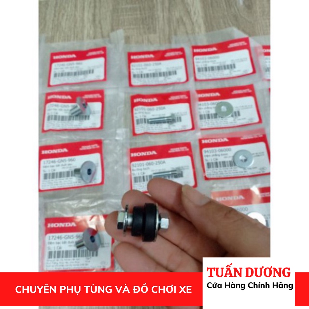Bộ Ốc Treo Đuôi Sau Xe Dream-Lắp Cho Dream Và Wave Honda Các Loại -đẹp như zin 100%