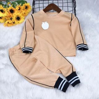 bộ da cá bo viền bé trai bé gái