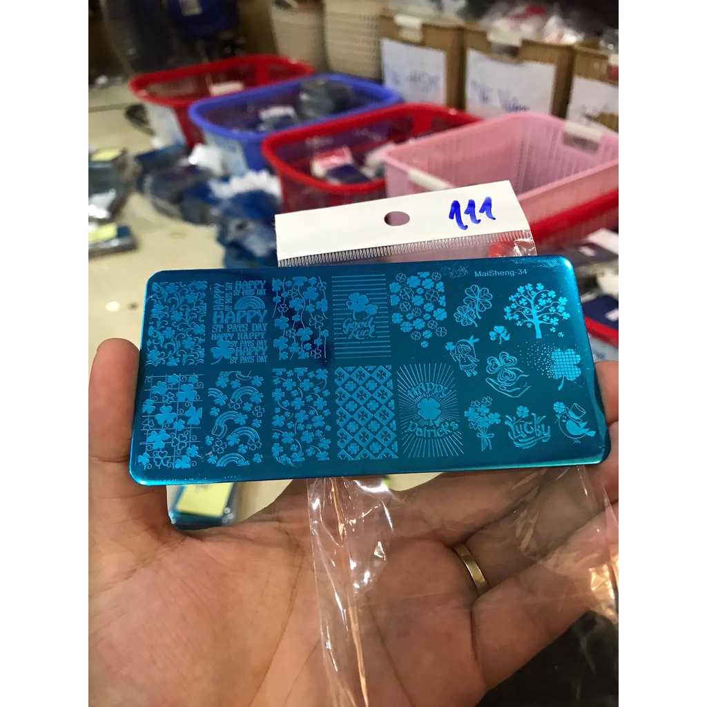 Bảng in mã 111  ( cần kết hợp với sơn in )